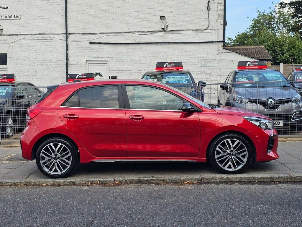 Kia RIO Hatchback 1.0 T-gdi Gt-line Euro 6 Ss 2019 Red #2