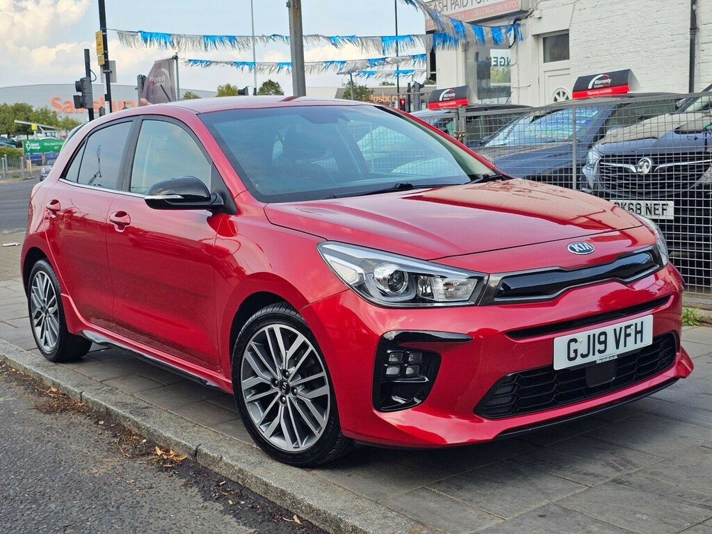 Kia RIO Hatchback 1.0 T-gdi Gt-line Euro 6 Ss 2019 Red