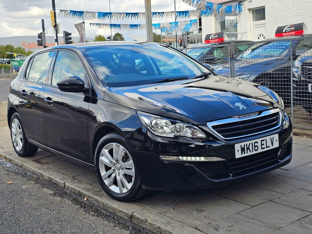 Peugeot 308 1.2 Puretech Active Eat Euro 6 Ss Black