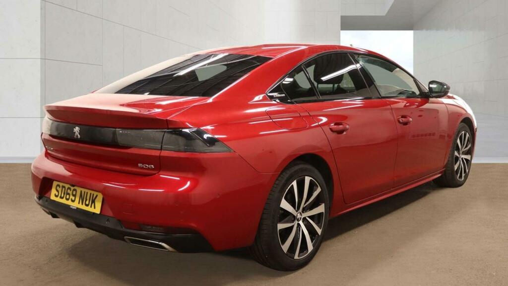 Peugeot 508 1.5 Bluehdi Gt Line Fastback Eat Euro 6 Ss Red #3