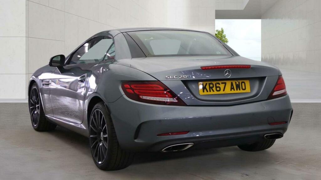 Mercedes-Benz SLC 2.0 Slc200 Amg Line G-tronic Euro 6 Ss KR67AWO Grey #2