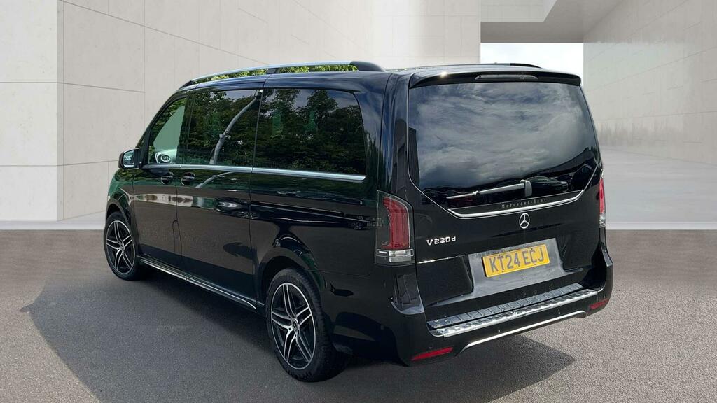 Mercedes-Benz V Class 2.0 V220d Amg Line G-tronic Euro 6 Ss Lwb Black #5
