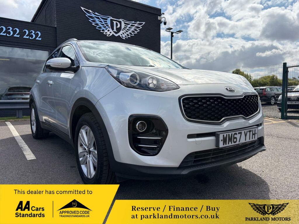 Kia Sportage 1.7 Crdi 2 Euro 6 Ss Silver