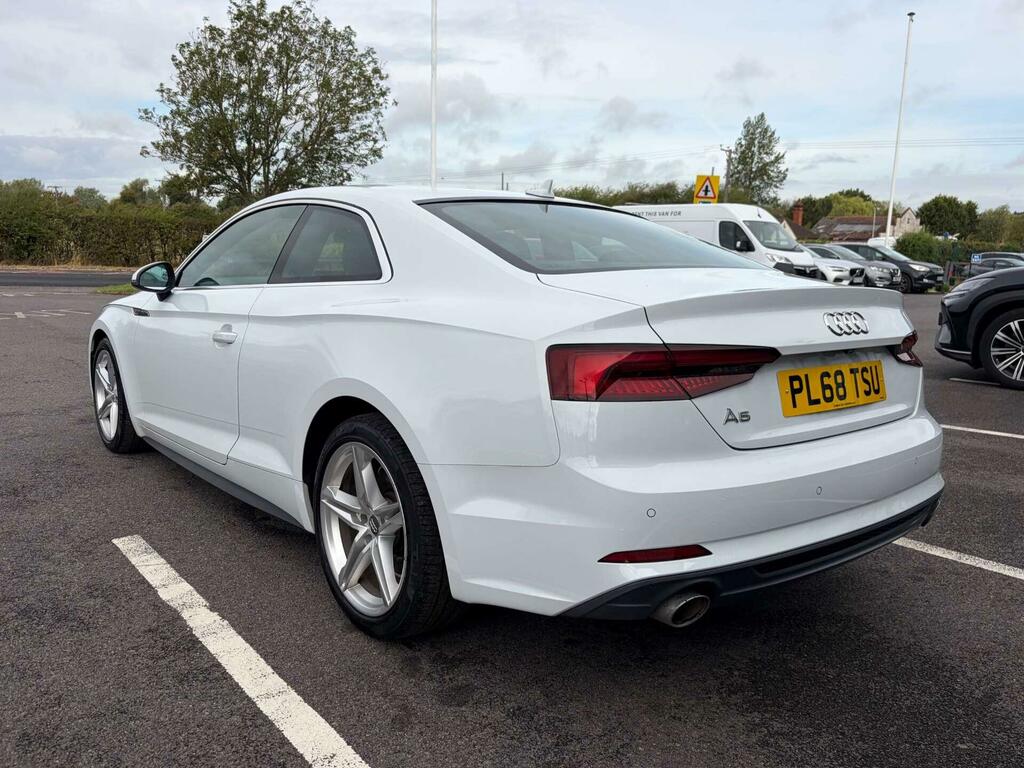 Audi A5 2.0 Tfsi 40 S Line S Tronic Euro 6 Ss White #6