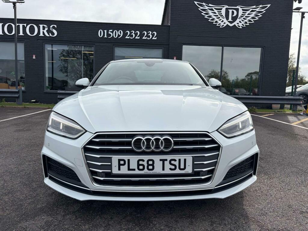Audi A5 2.0 Tfsi 40 S Line S Tronic Euro 6 Ss White #3