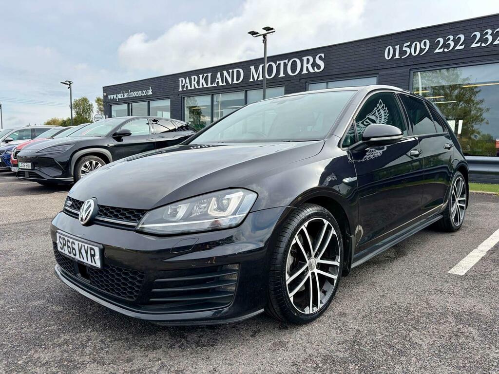 Volkswagen Golf Gtd Black #4