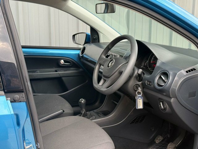 Volkswagen Up Up 1.0 Hatchback Blue #5