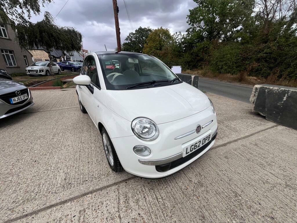 Fiat 500 1.2 Lounge Euro 4 White #5