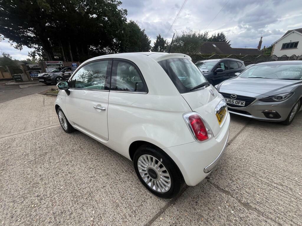 Fiat 500 1.2 Lounge Euro 4 White #4