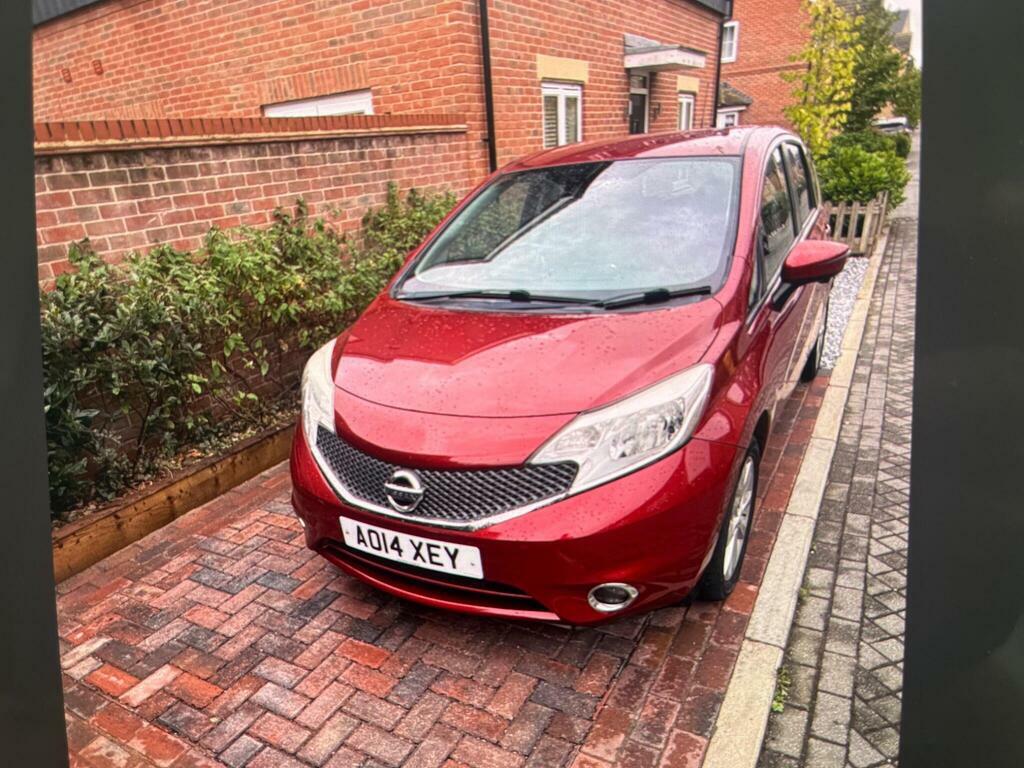 Nissan Note 1.2 Dig-s Tekna Cvt Euro 5 S S Red #2