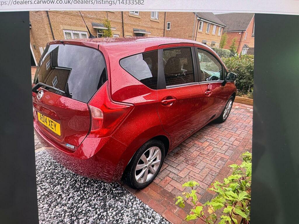 Nissan Note 1.2 Dig-s Tekna Cvt Euro 5 S S Red #4