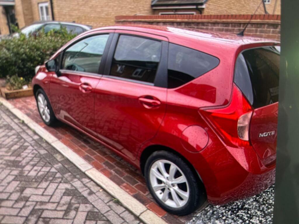 Nissan Note 1.2 Dig-s Tekna Cvt Euro 5 S S Red #3