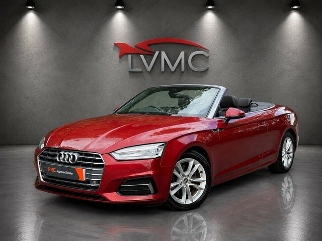 Audi A5 2.0 Tfsi Sport Convertible S Tronic Eur Red