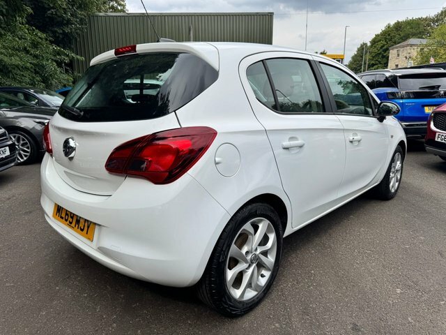 Vauxhall Corsa Hatchback ML69MJY White #5