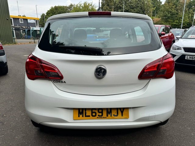 Vauxhall Corsa Hatchback ML69MJY White #6