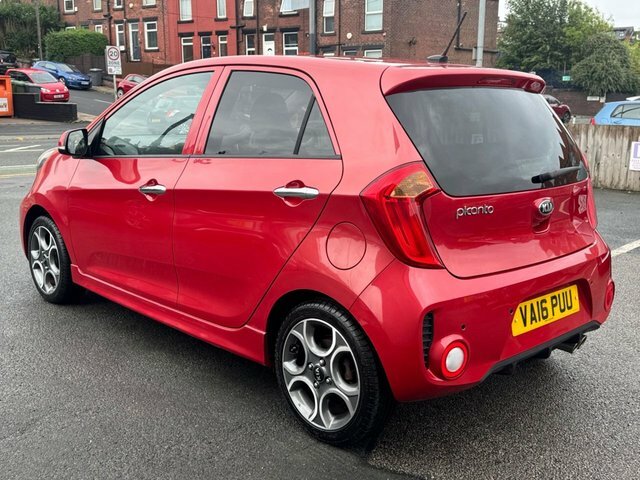 Kia Picanto Hatchback Red #5