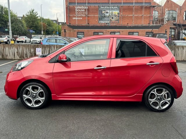 Kia Picanto Hatchback Red #6