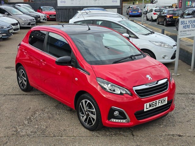 Peugeot 108 Hatchback Red #2
