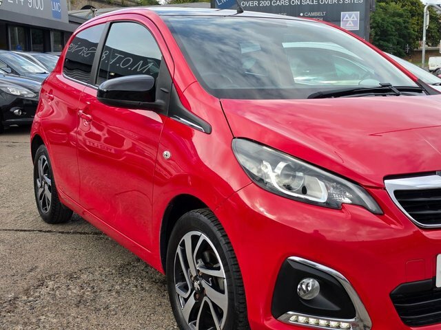 Peugeot 108 Hatchback Red #3