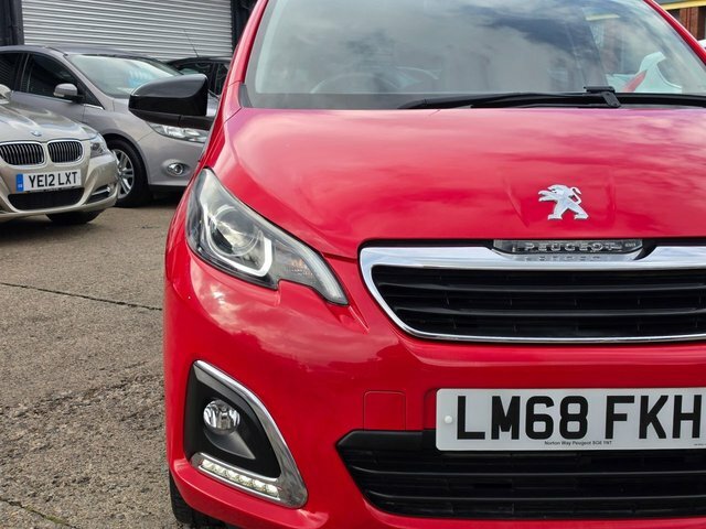 Peugeot 108 Hatchback Red #5