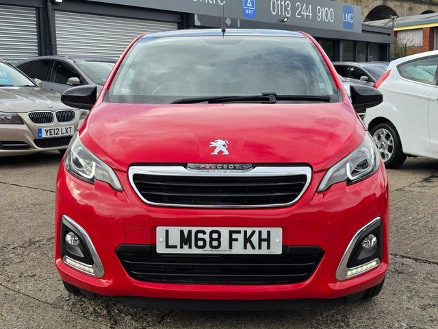 Peugeot 108 Hatchback Red #6