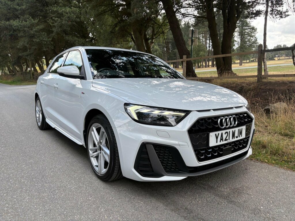 Audi A1 1.0 Tfsi 30 S Line Sportback Euro 6 Ss White