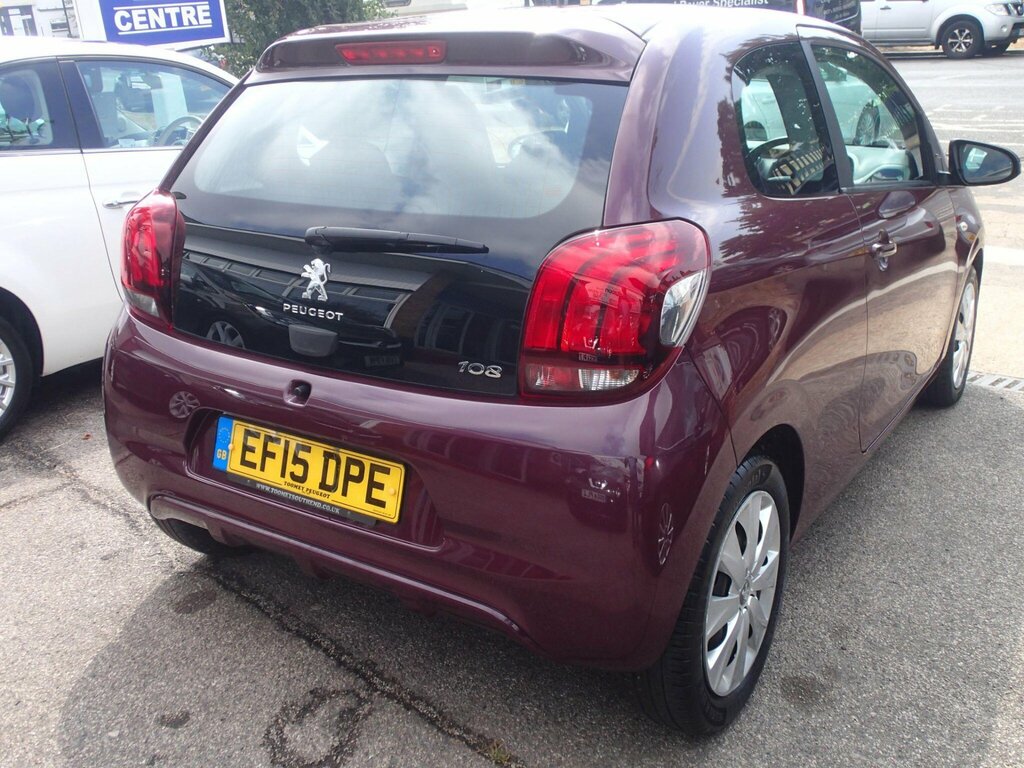 Peugeot 108 1.0 Vti Active Euro 5 Euro 5 Purple #3