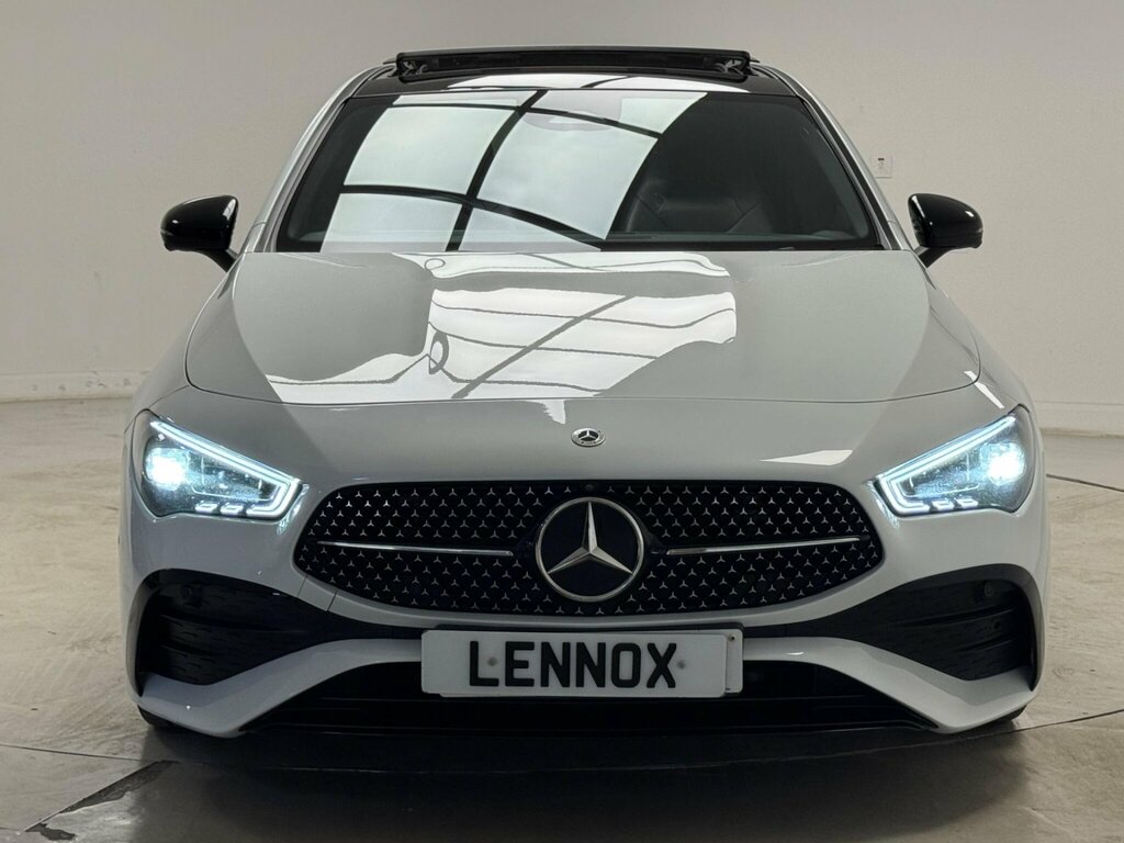 Mercedes-Benz CLA Class 1.3 Cla180h Mhev Amg Line Premium Plus Coupe 7G- White