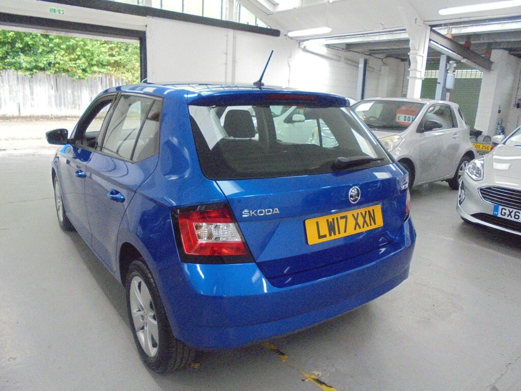 Skoda Fabia 1.0 Se Air Con LW17XXN Blue #6