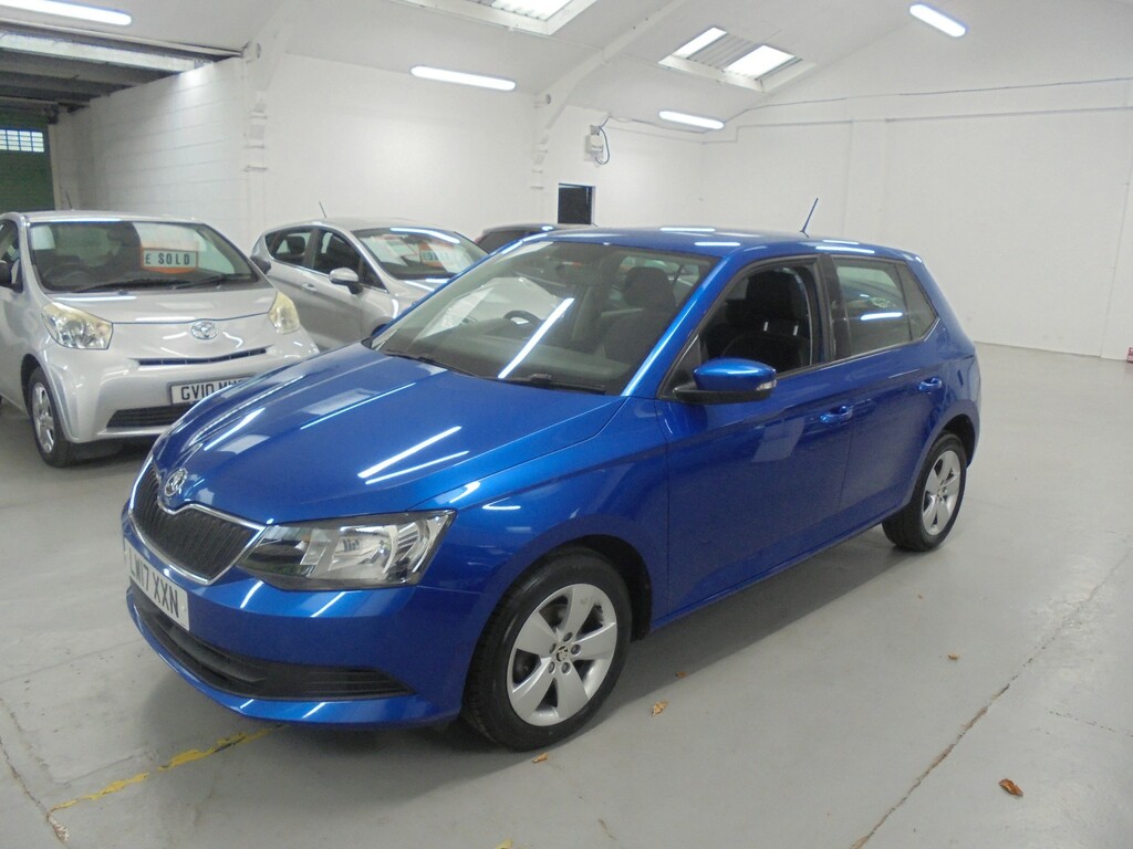 Skoda Fabia 1.0 Se Air Con LW17XXN Blue #4