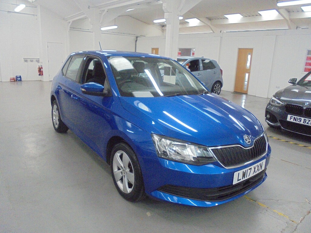 Skoda Fabia 1.0 Se Air Con LW17XXN Blue #2
