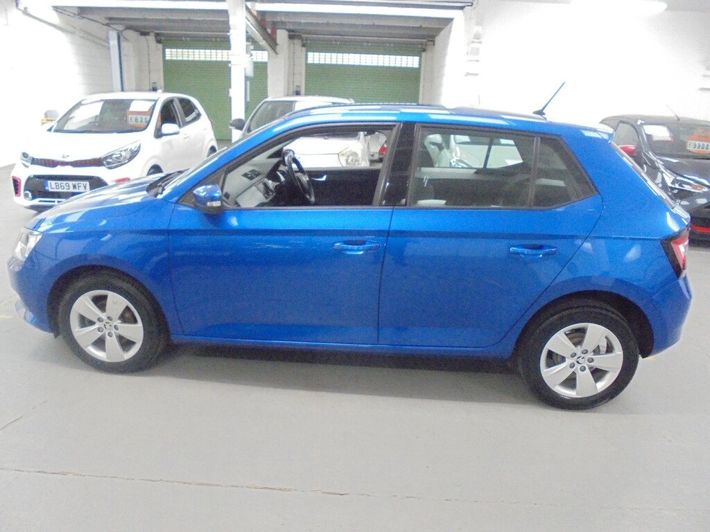 Skoda Fabia 1.0 Se Air Con LW17XXN Blue #5