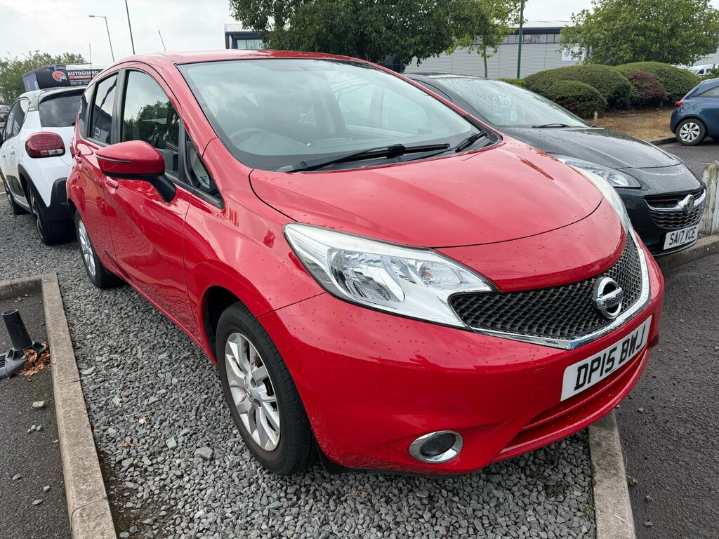 Nissan Note 1.2 12V Acenta Hatchback Euro 5 Red