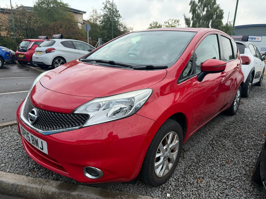Nissan Note 1.2 12V Acenta Hatchback Euro 5 DP15BWJ Red #2