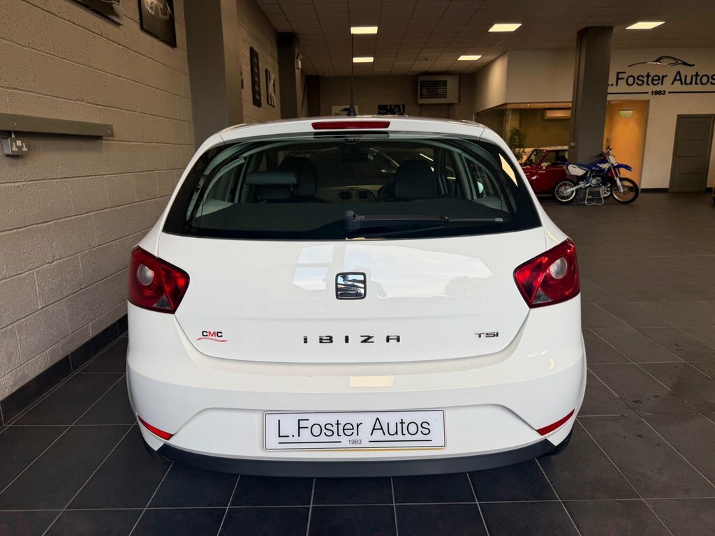 Seat Ibiza Hatchback White #8