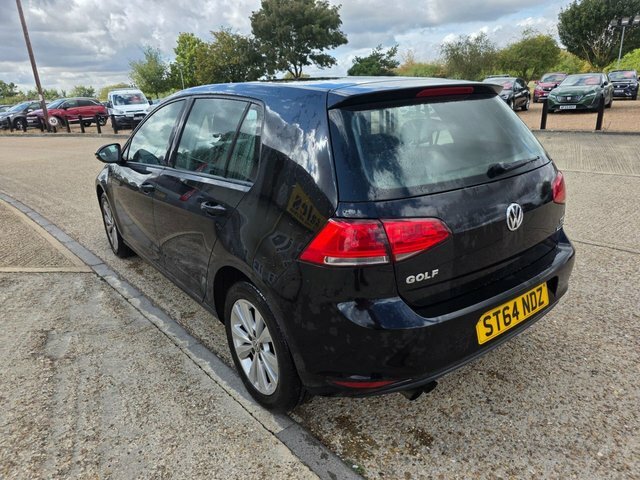 Volkswagen Golf Tsi Bluemotion Tech Se ST64NDZ Black #6