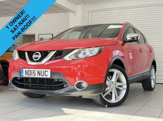 Nissan Qashqai Dci Tekna Suv Red