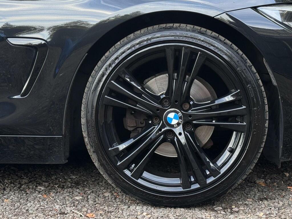 BMW 4 Series Gran Coupe 2.0 420D Sport Euro 6 Ss HJ67VJD Black #3