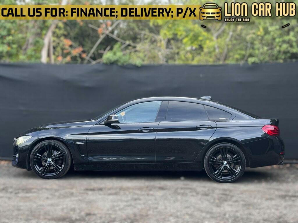 BMW 4 Series Gran Coupe 2.0 420D Sport Euro 6 Ss HJ67VJD Black #6