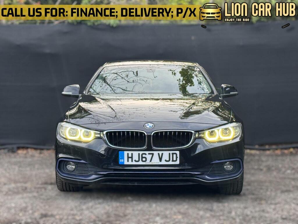 BMW 4 Series Gran Coupe 2.0 420D Sport Euro 6 Ss HJ67VJD Black #4