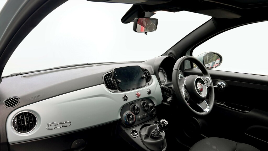 Fiat 500 Manual Black #11