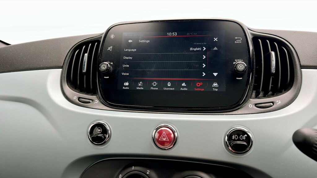 Fiat 500 Manual Black #33