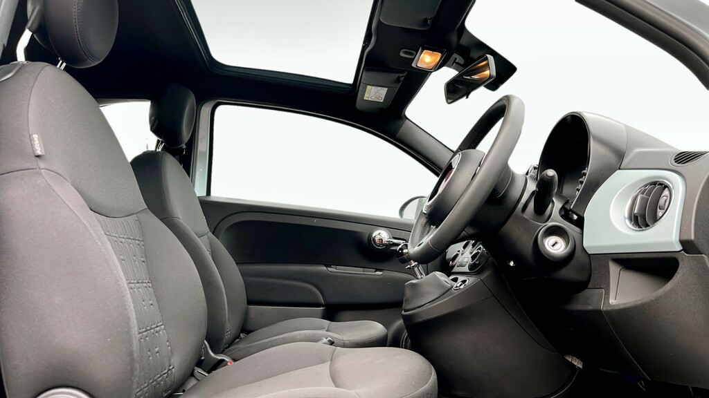 Fiat 500 Manual Black #15