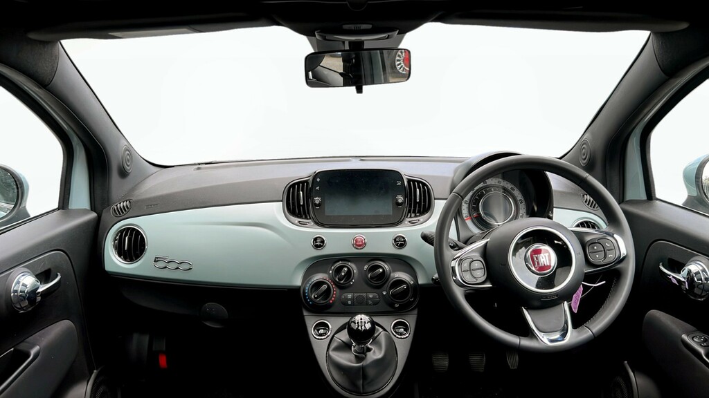Fiat 500 Manual Black #12