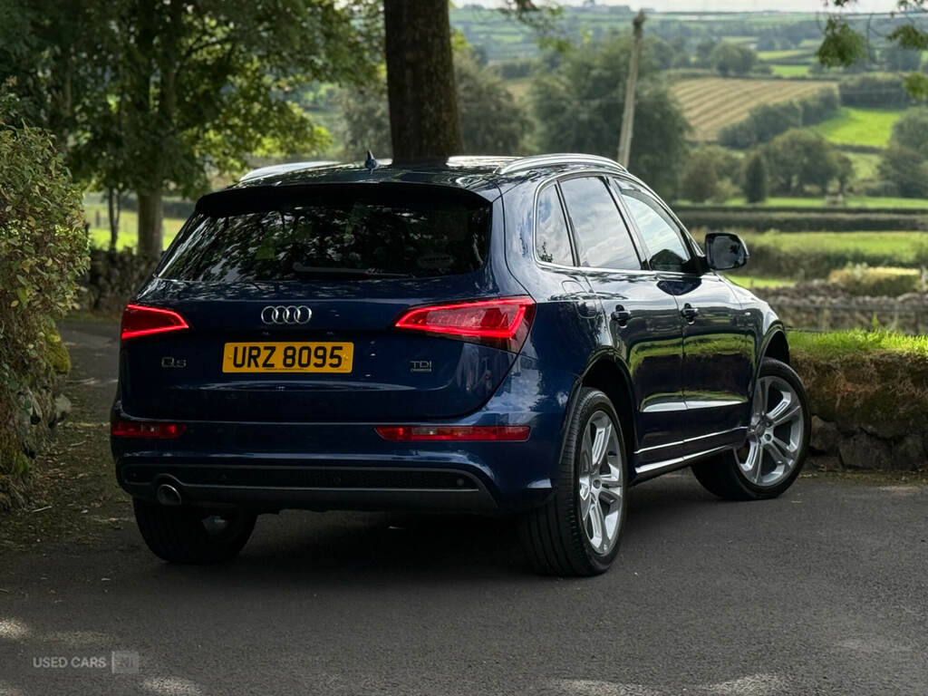 Audi Q5 2.0 Tdi Quattro S Line Plus URZ8095 Blue #2