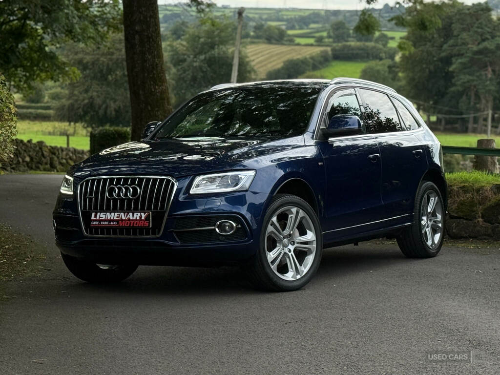 Audi Q5 2.0 Tdi Quattro S Line Plus Blue