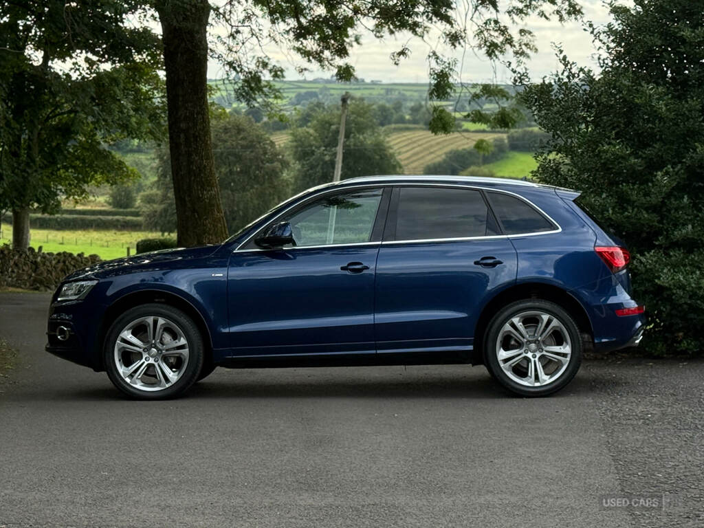Audi Q5 2.0 Tdi Quattro S Line Plus URZ8095 Blue #6
