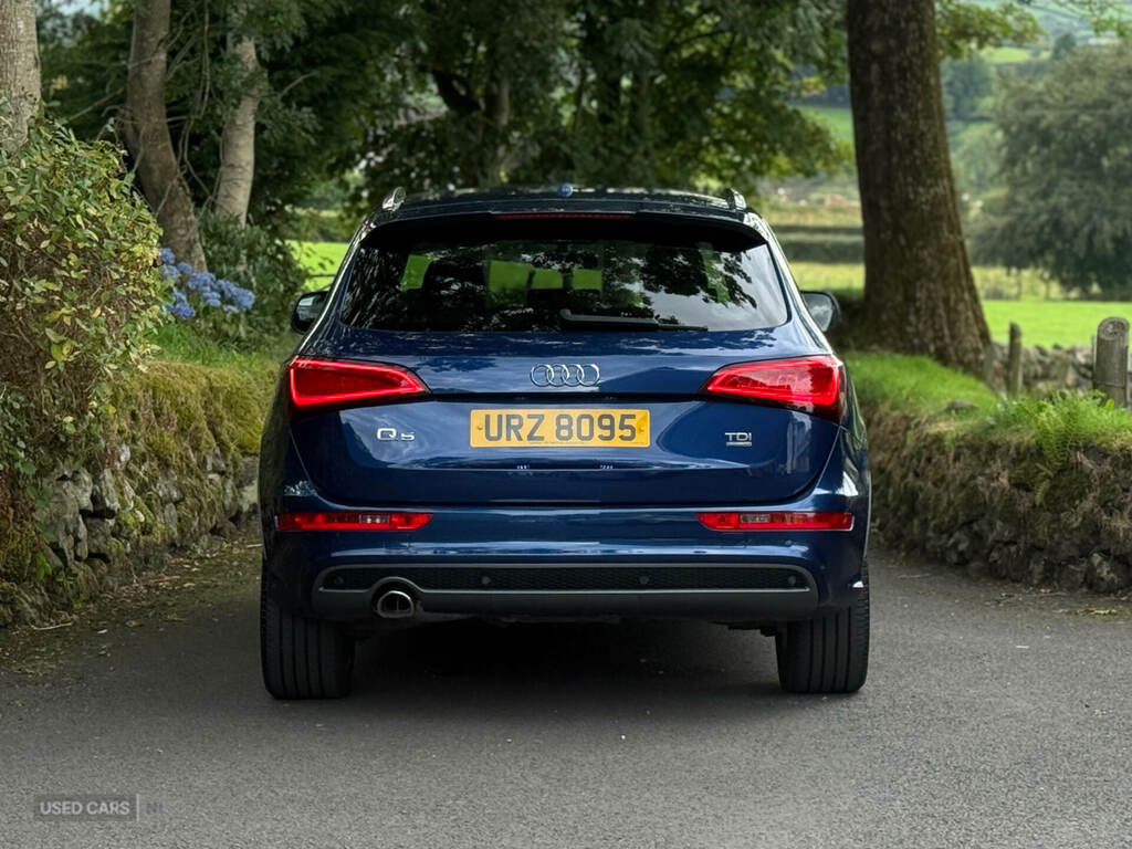 Audi Q5 2.0 Tdi Quattro S Line Plus URZ8095 Blue #4