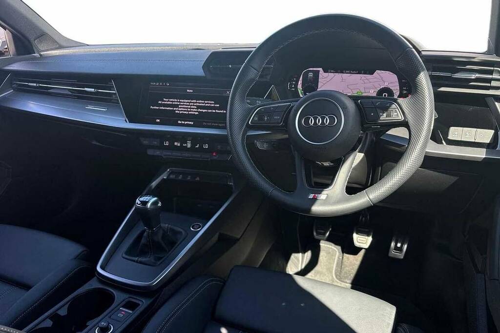 Audi A3 30 Tfsi S Line WN24CZL White #6