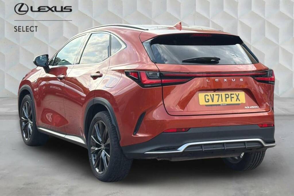 Lexus NX 450H 2.5 F-sport E-cvt Premium Plus Pack Orange #3